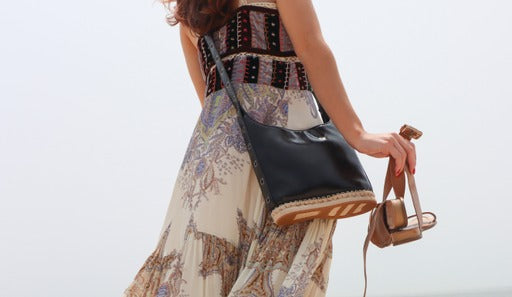 The Danica Grommet Mini Hobo - Onyx