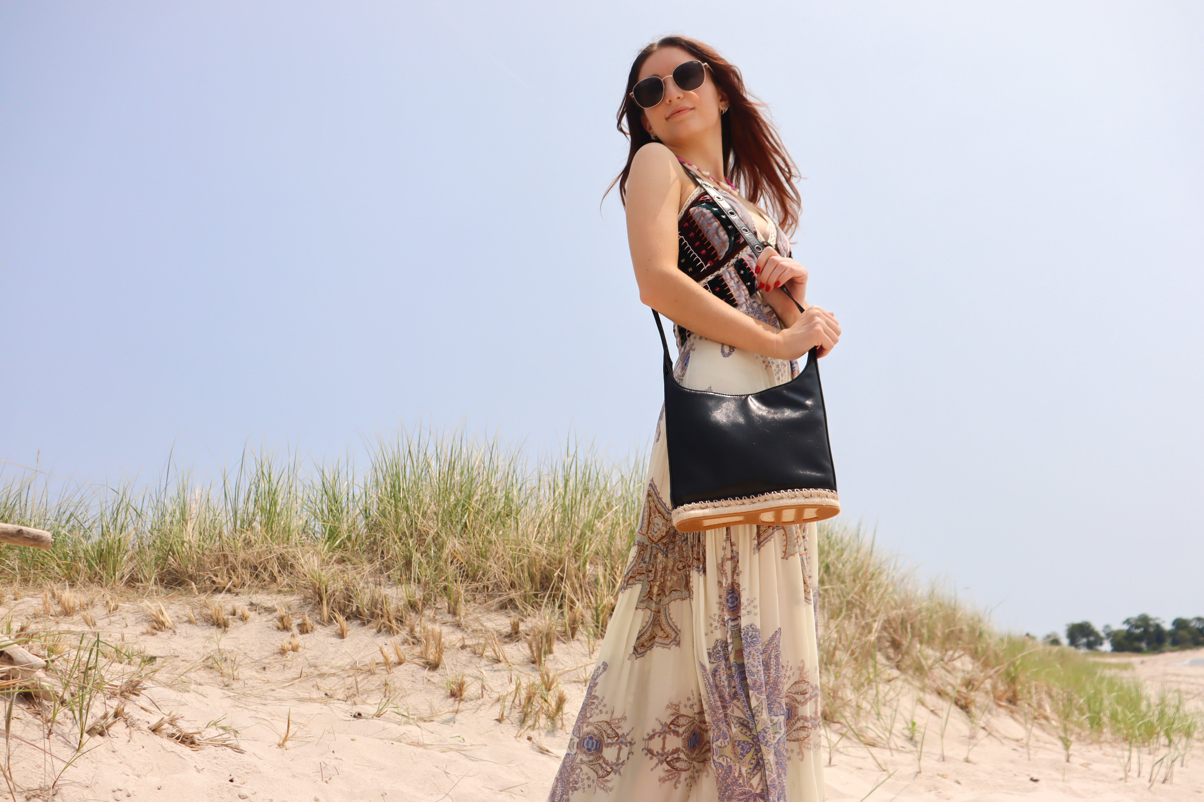 The Danica Grommet Mini Hobo - Onyx