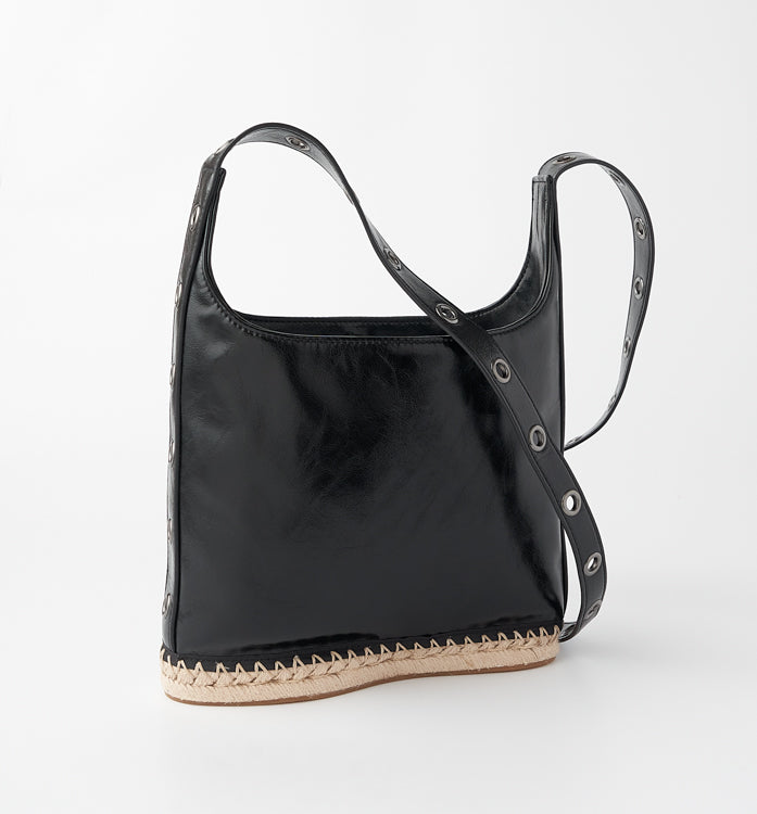 The Danica Grommet Mini Hobo - Onyx